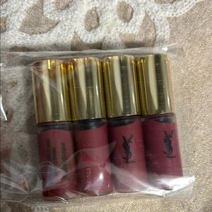 4-pc YSL Beauty Tatouage Couture Matte Stain in Shade 5 Mini size bundle